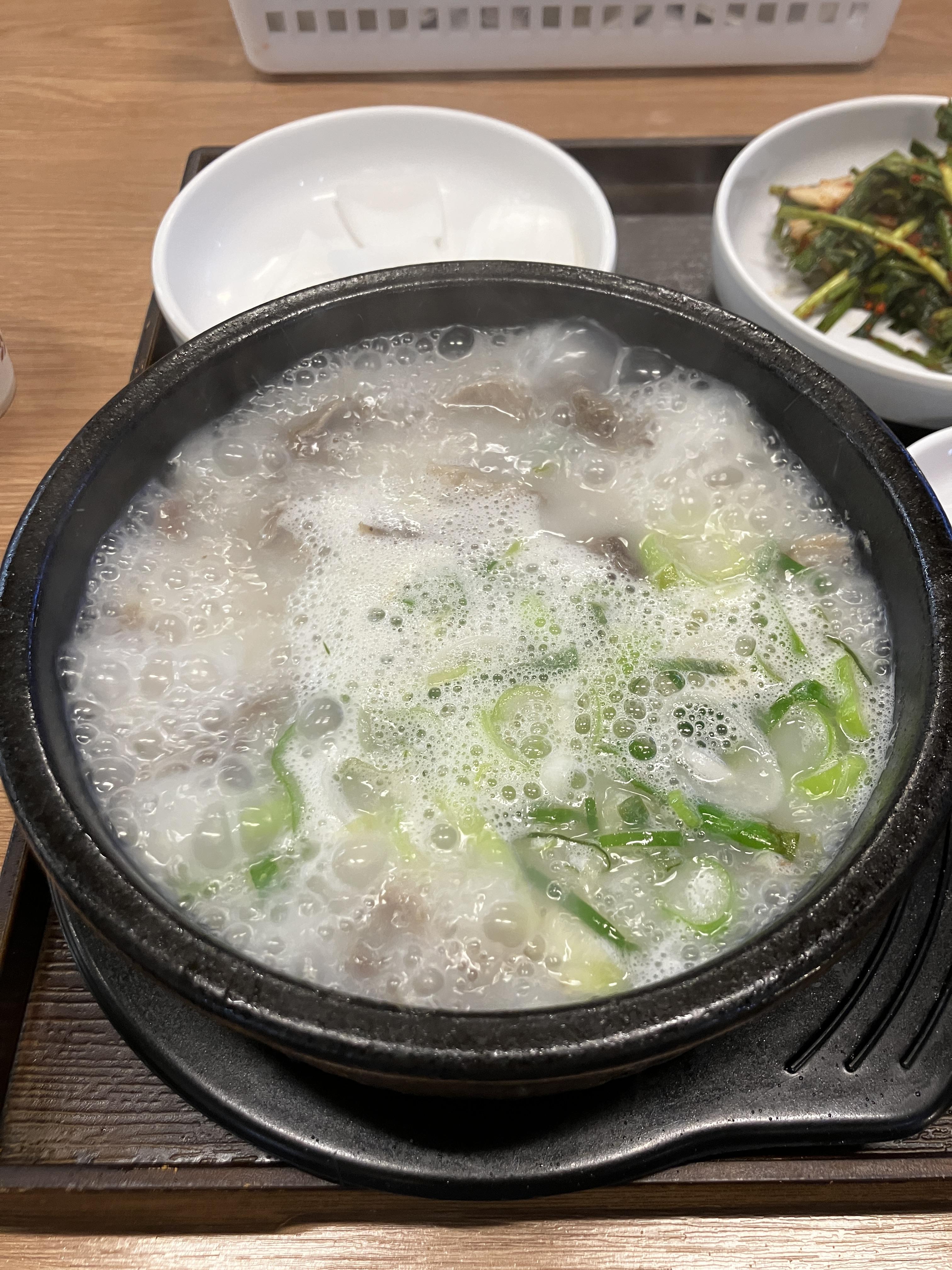 살코기순대국