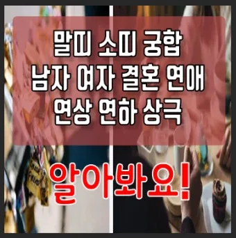 말띠 남녀 궁합 궁합표로 보는 결혼운 사랑운 종합 분석_11