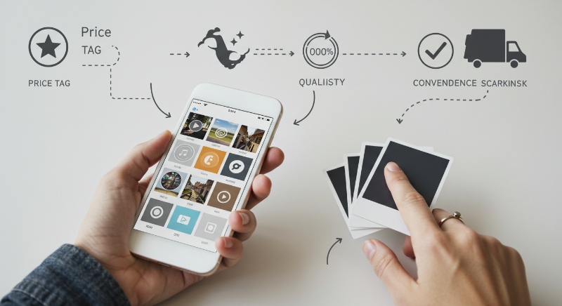 가격: 장당 가격, 배송비등