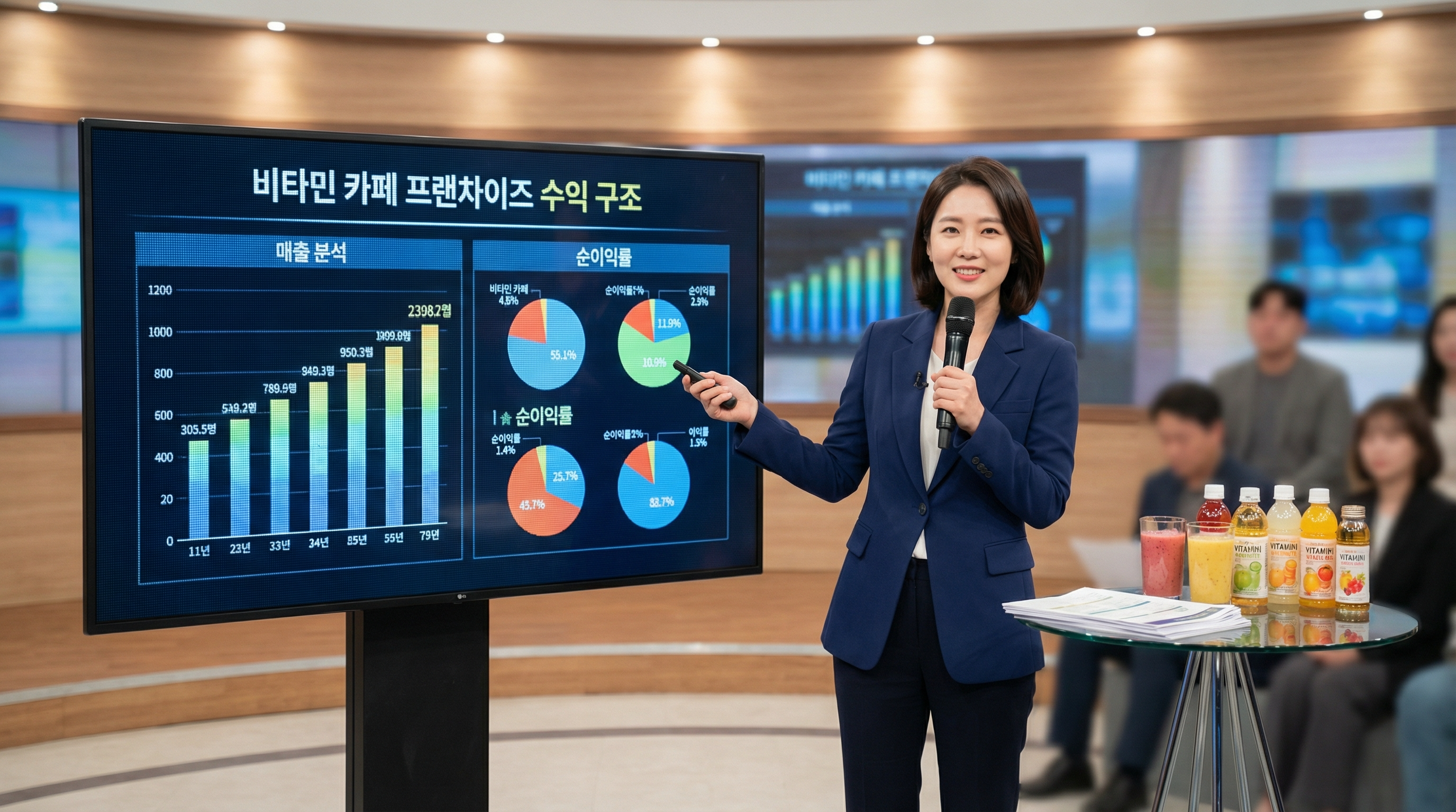 비타민 카페 프랜차이즈 수익 구조 완벽 분석