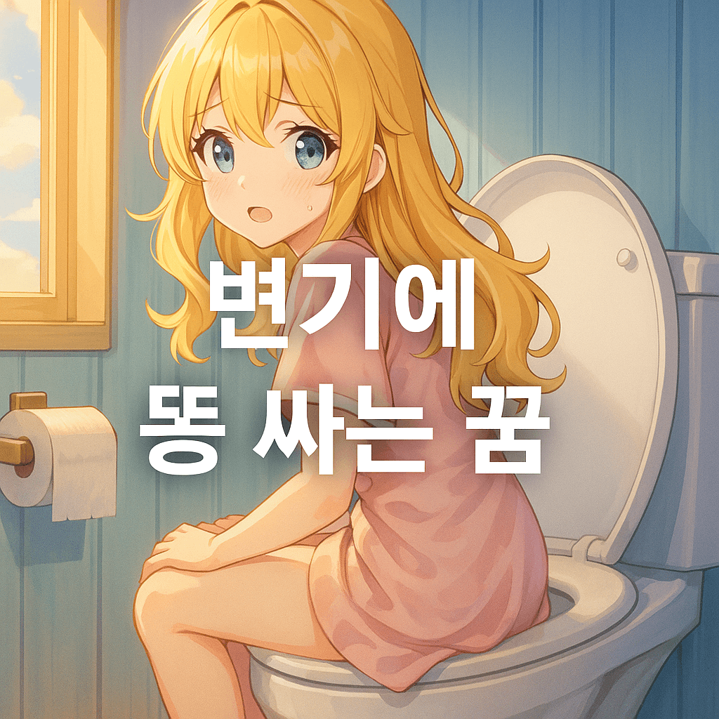 변기에 똥 싸는 꿈 해몽