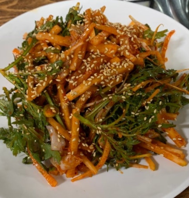 한치무침
