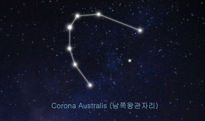 남쪽왕관자리 관련 이미지