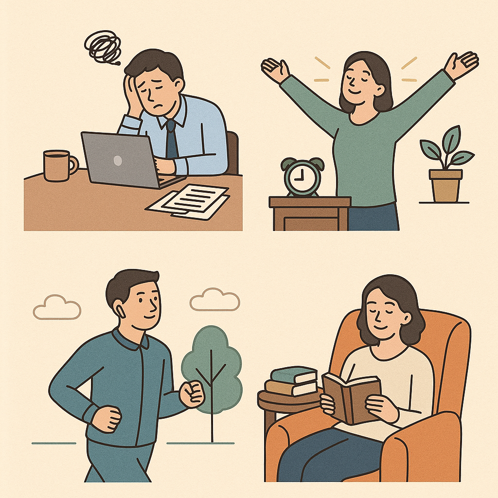 직장인 번아웃 스트레스 관리 방법