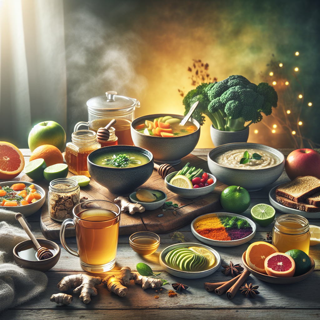 감기 걸렸을 때 먹으면 좋은 음식 7가지: 빠른 회복을 위한 식단