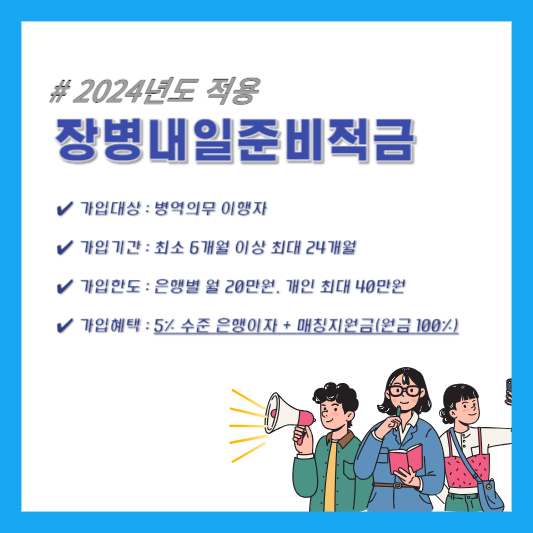 장병내일 준비적금 - 2024