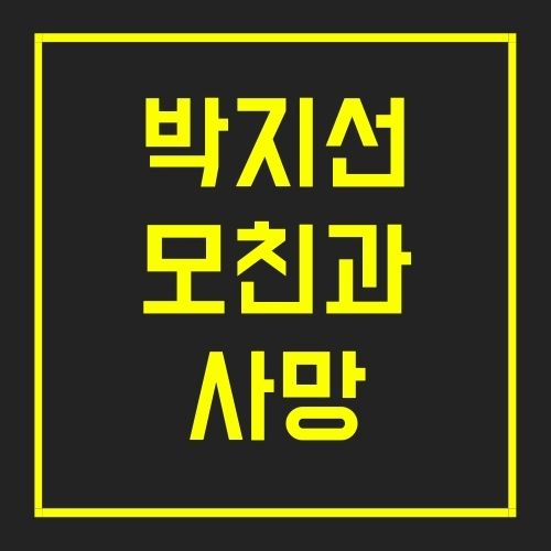 박지선 사망