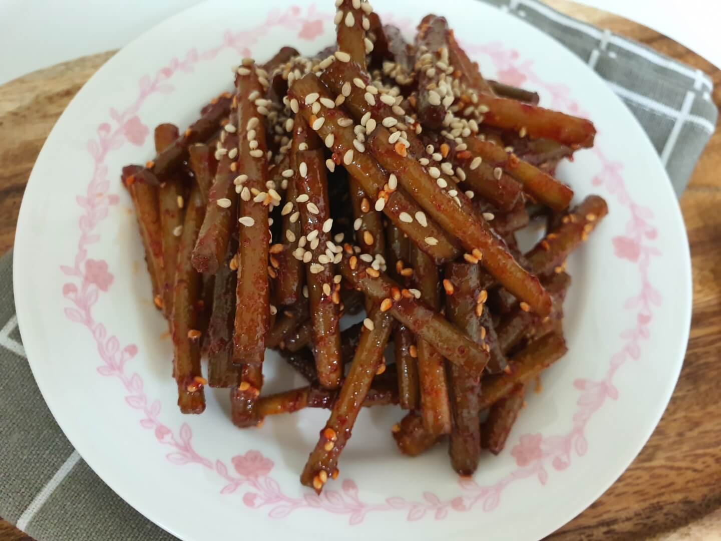 마늘쫑 짱아찌 무침사진