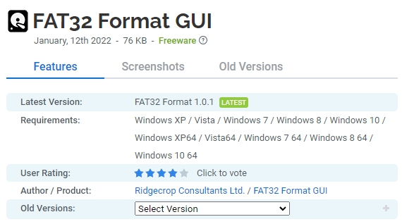 FAT32-Format-GUI
