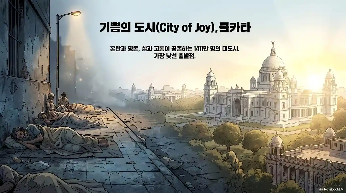 법륜로드 스님과 손님 여행지 인도 콜카타