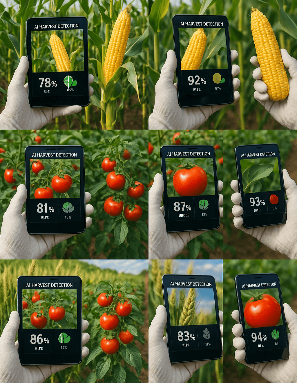 AI 수확 판별 알고리즘