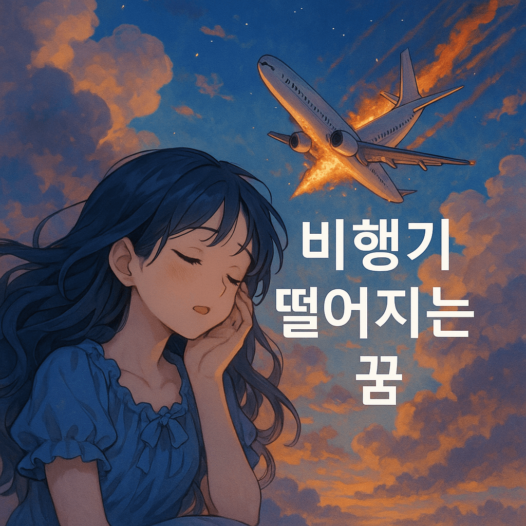 비행기 떨어지는 꿈 해몽