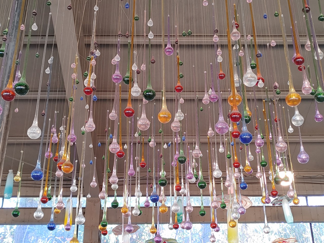 제주유리박물관 전시모습