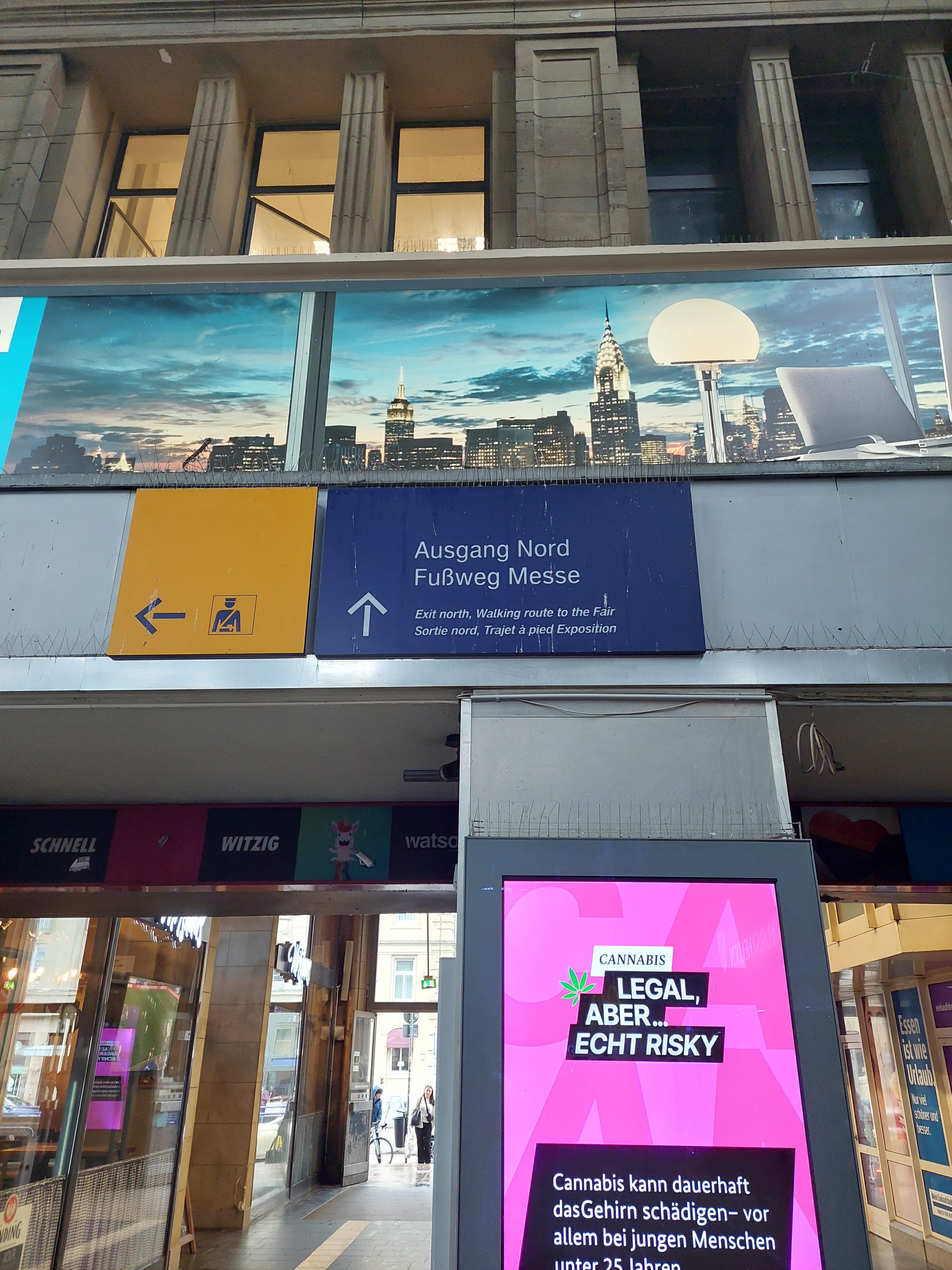 Ausgang Nord 방향