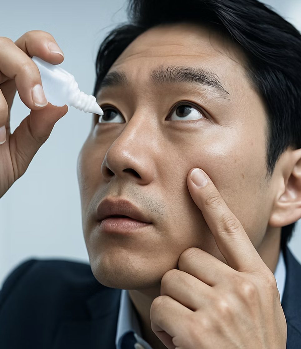 눈물샘막힘 vs 안구건조증&amp;#44; 눈물이 계속 나는 두 질환의 결정적 차이