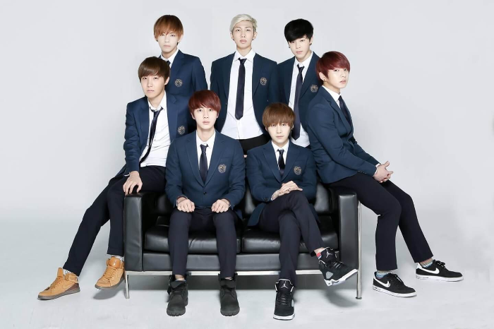 방탄소년단 2014 가족사진