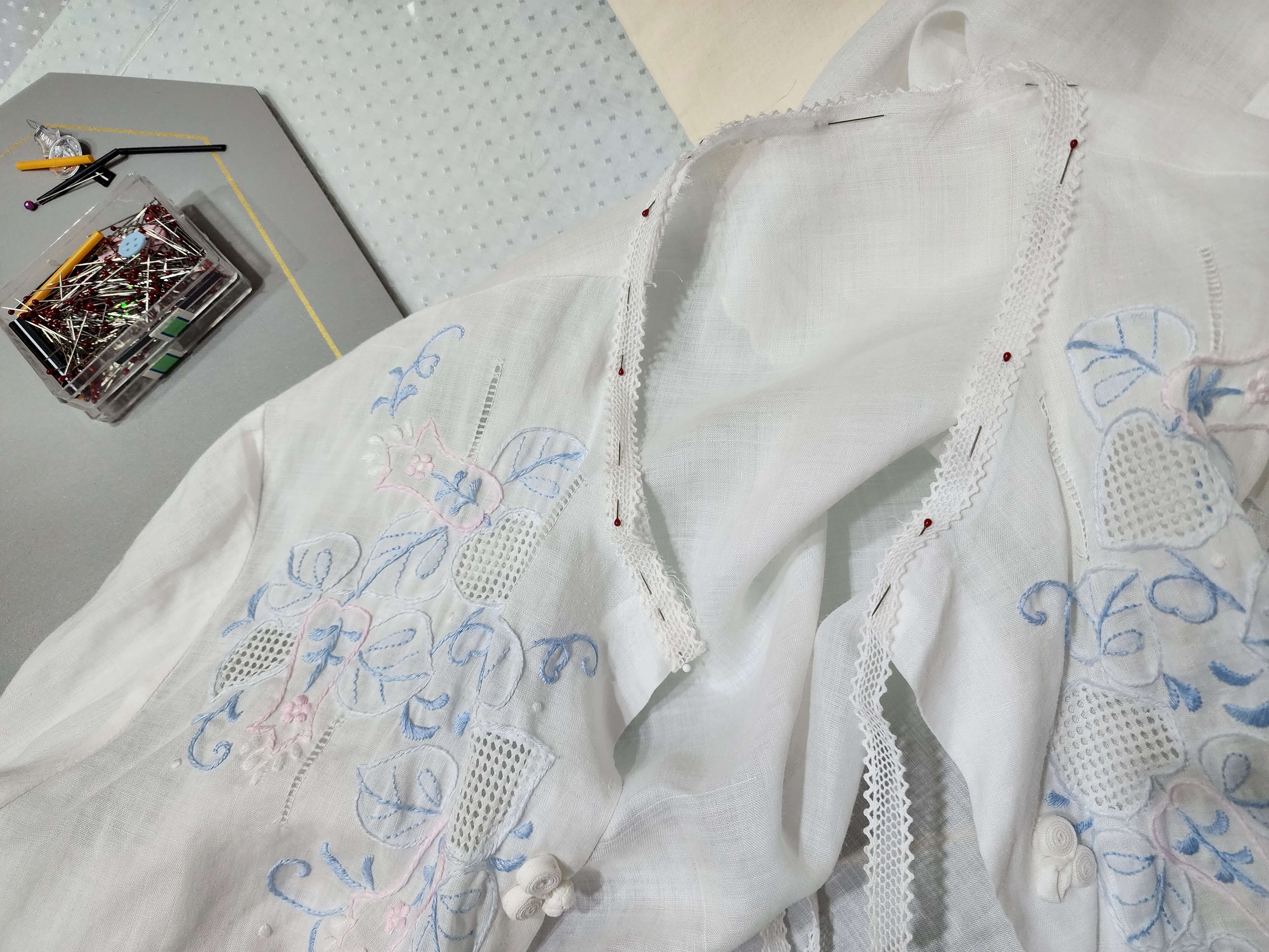 실버 옷 리폼과정