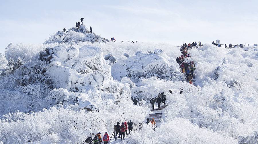 겨울 눈꽃여행 추천 무주 덕유산1