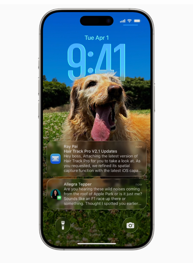 애플 리퀴드 글래스 업데이트