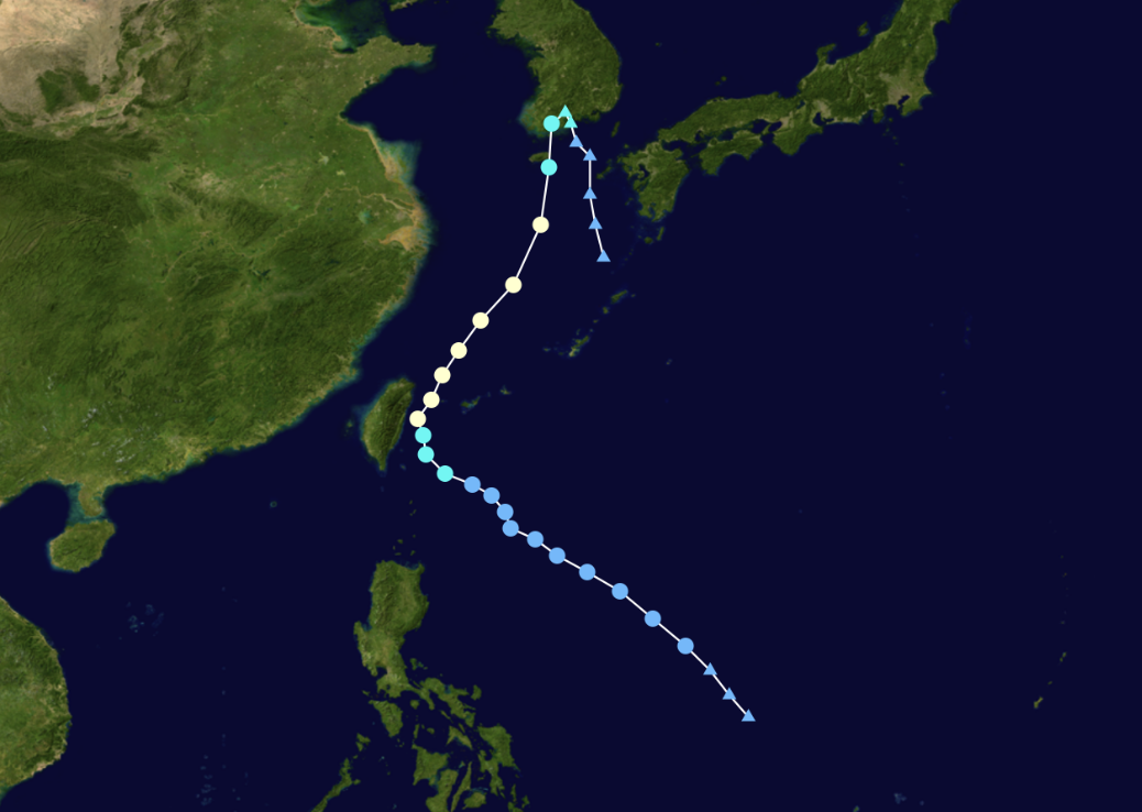 우리나라 역대 태풍 피해액 순위 TOP10