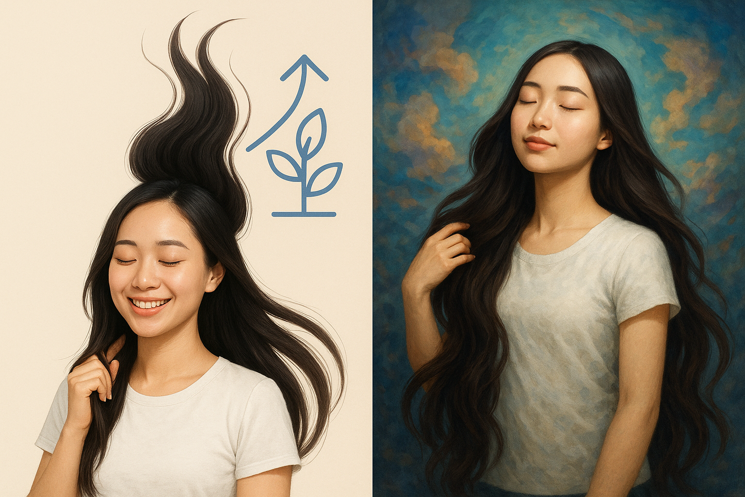 머리카락이 자라는 꿈