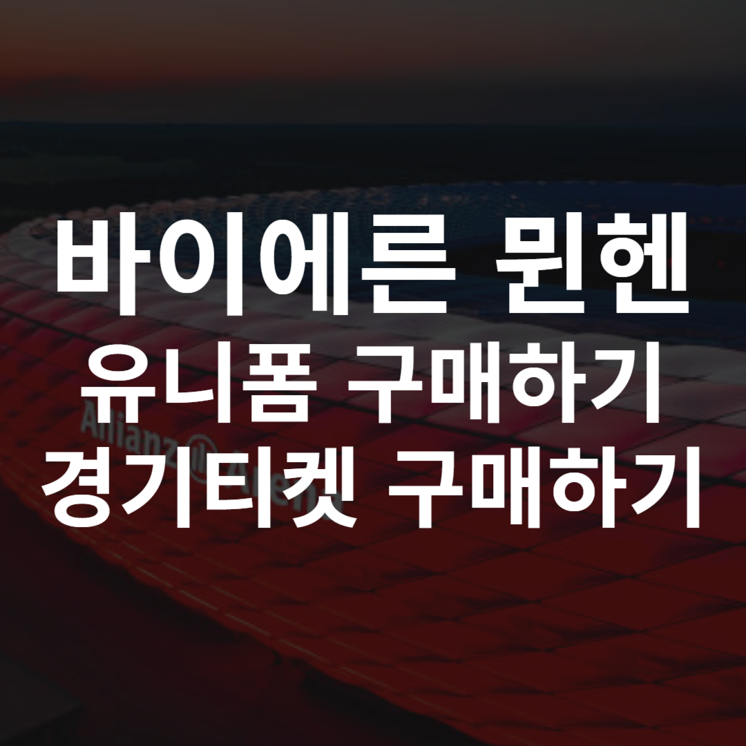 바이에른 뮌헨 유니폼 레트로 엠블럼 티켓 구매하기