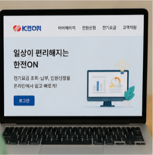 한전 전기요금 조회 방법