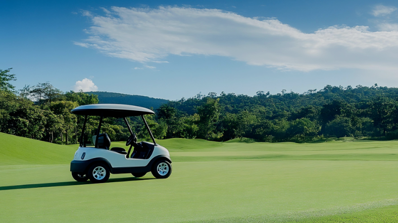 골프장의 모습입니다.