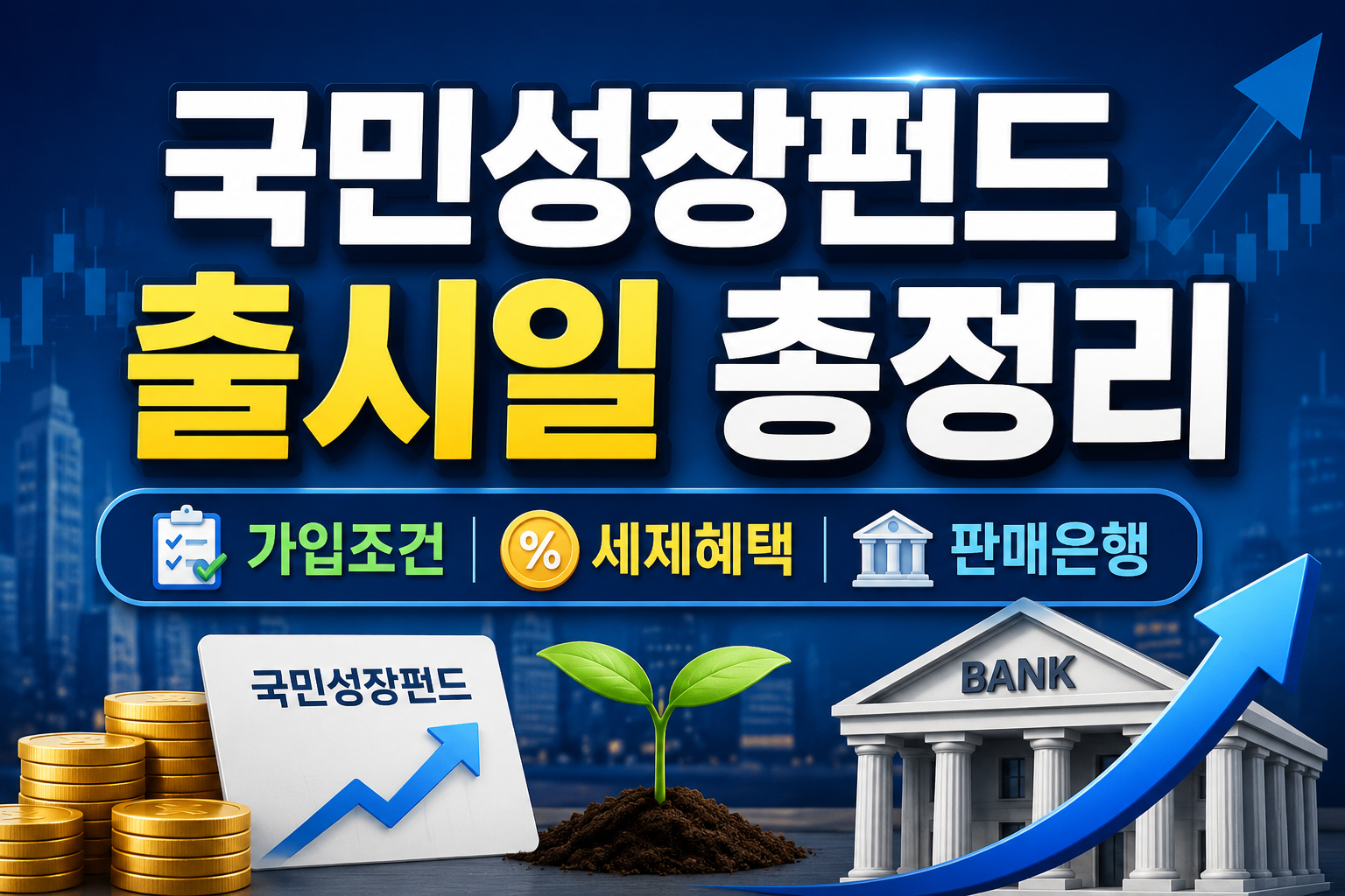 국민성장펀드 출시일 확정