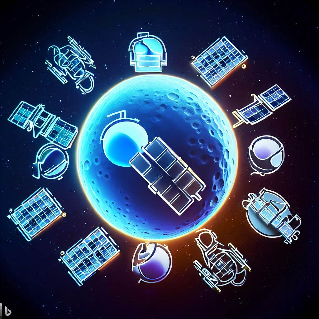 달탐사 가상 이미지