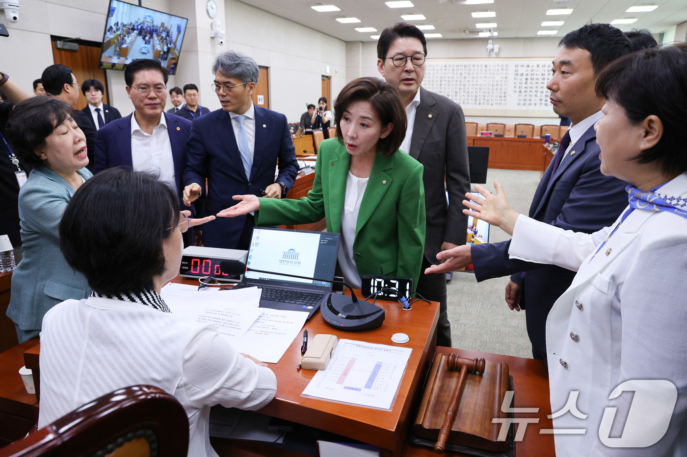 나경원 초선발언 논란