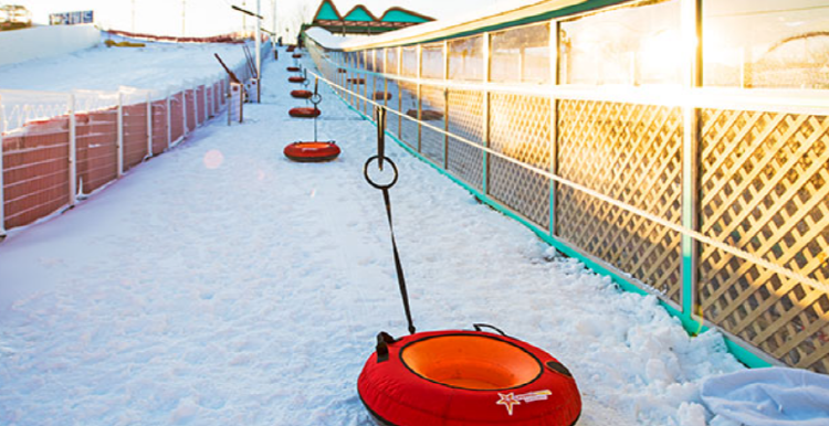 경주월드 눈썰매장 스노우파크