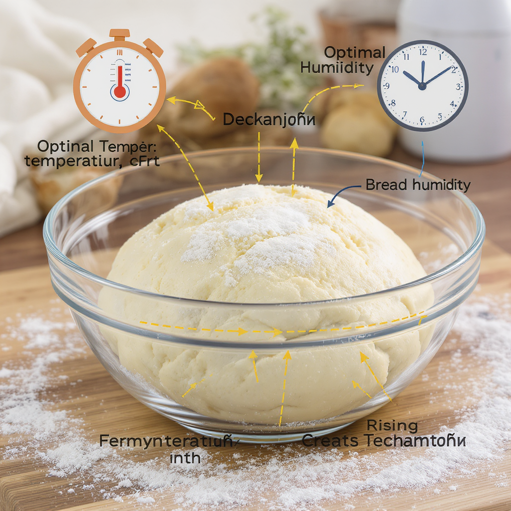 반죽 발효 온도와 시간 정리