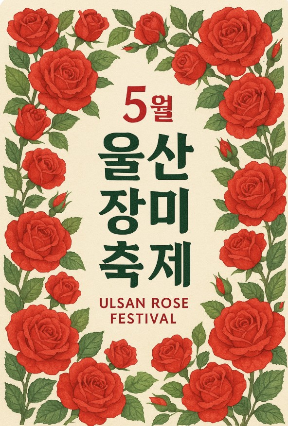 5월 울산 장미 축제 관련 사진