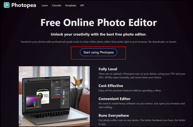무료 포토샵 프로그램 대체 설명