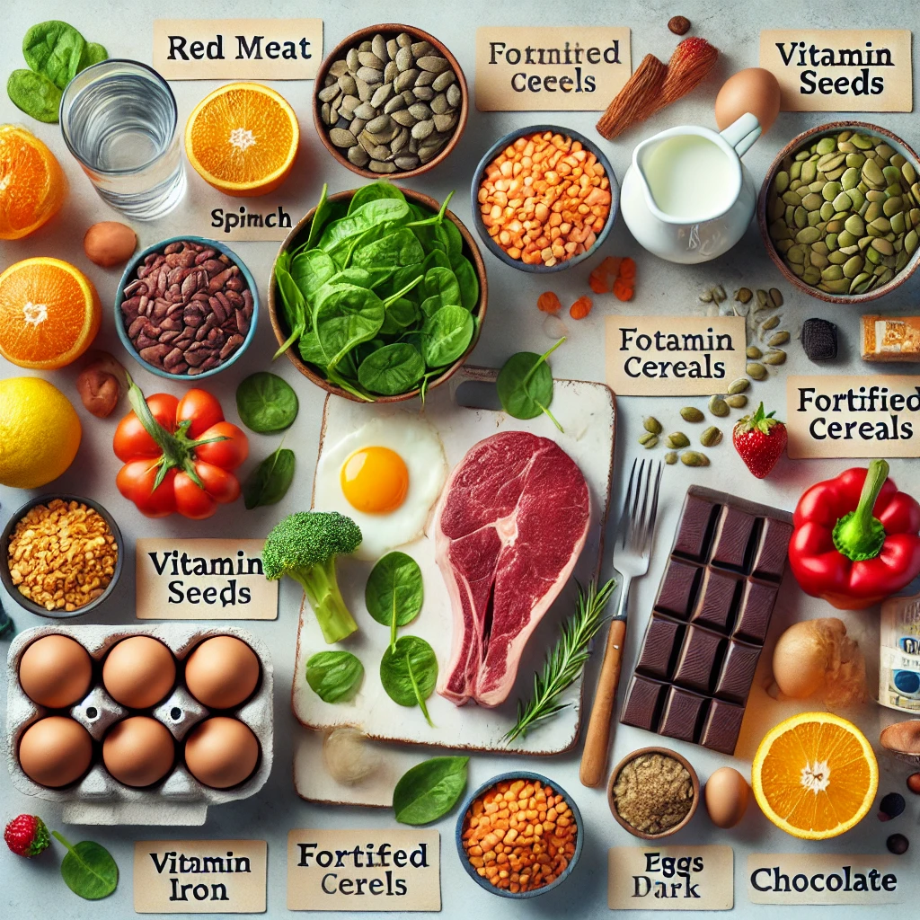 철분 결핍을 막는 식단 구성법