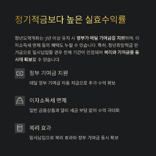 청년희망적금 만기 후 일시납입 전략, 2025년판 완전 분석