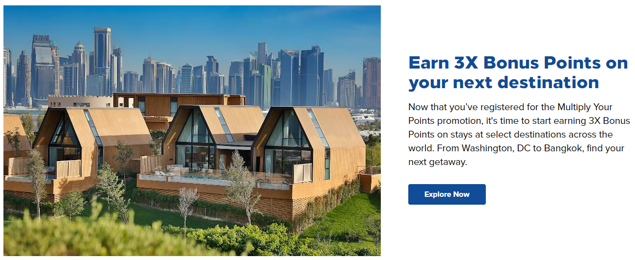 힐튼 3배 2배 보너스 포인트 적립 프로모션 ( 등록 09.05까지/ 체크아웃 12.31까지)