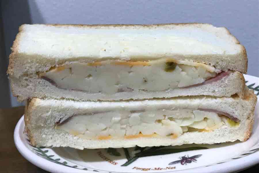 스타벅스 트리플 치즈 크로크무슈