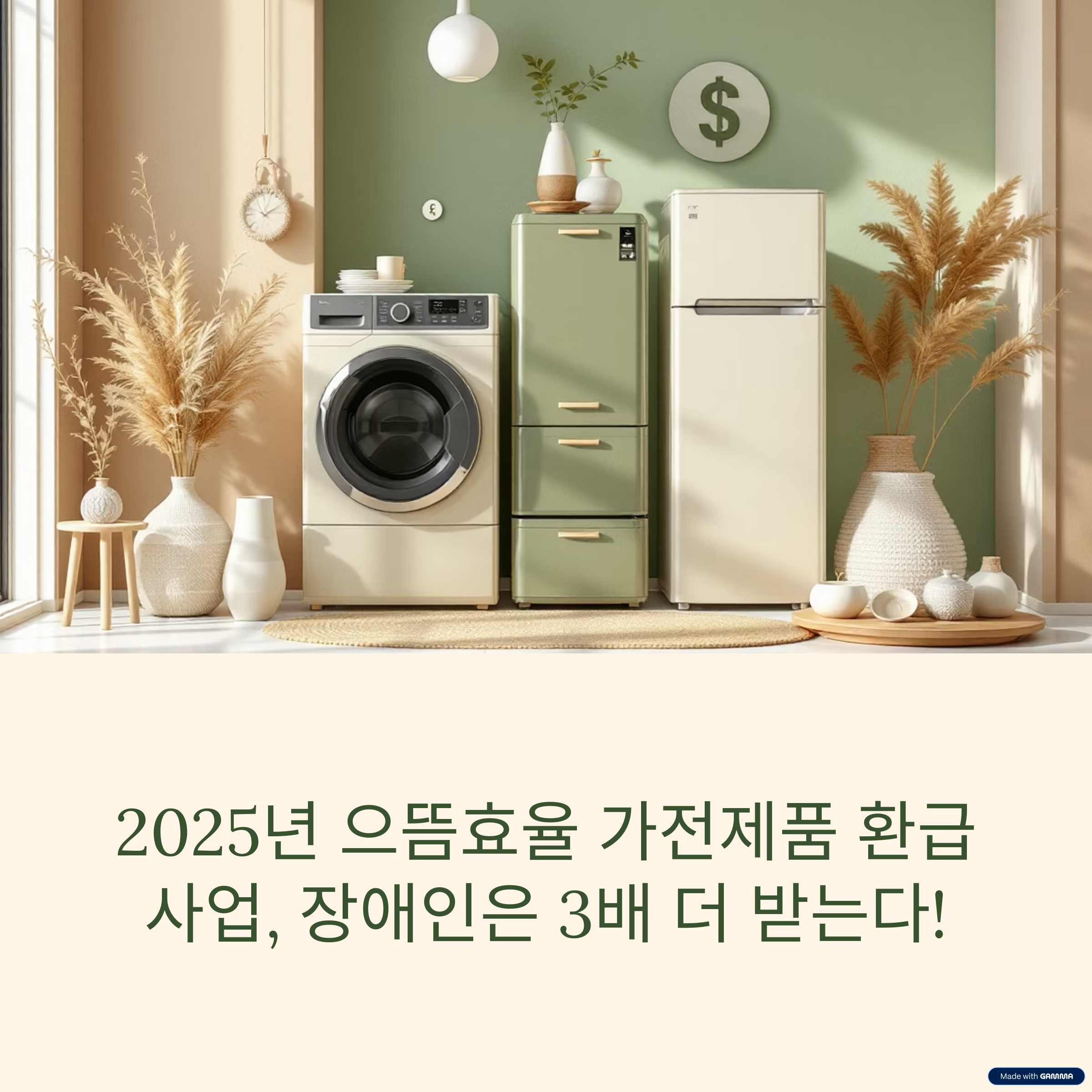 장애인 vs 일반 1등급 가전 환급 비교: 2025년 환급제도 차이 완전 정복