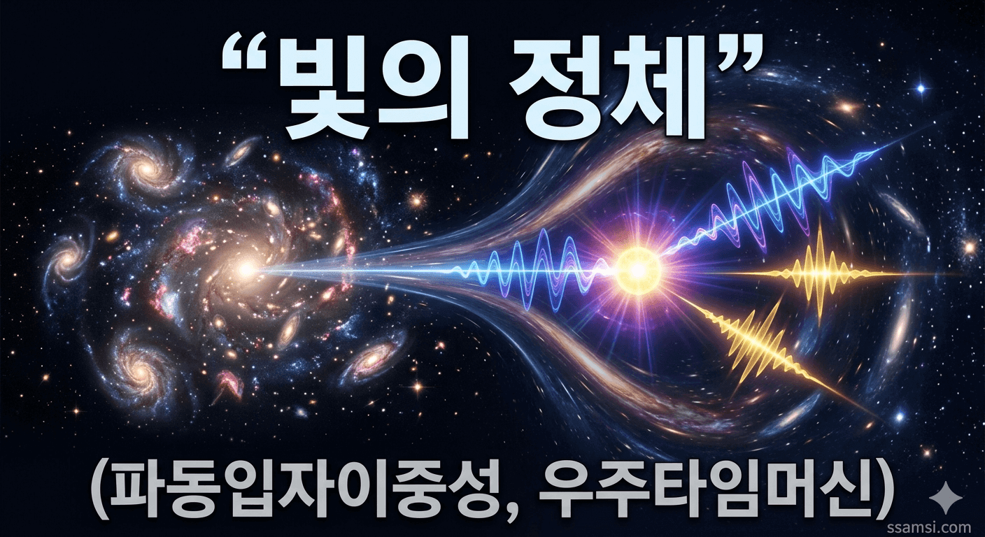 "138억 년을 0초 만에 날아온 오만한 정복자, 빛의 정체"