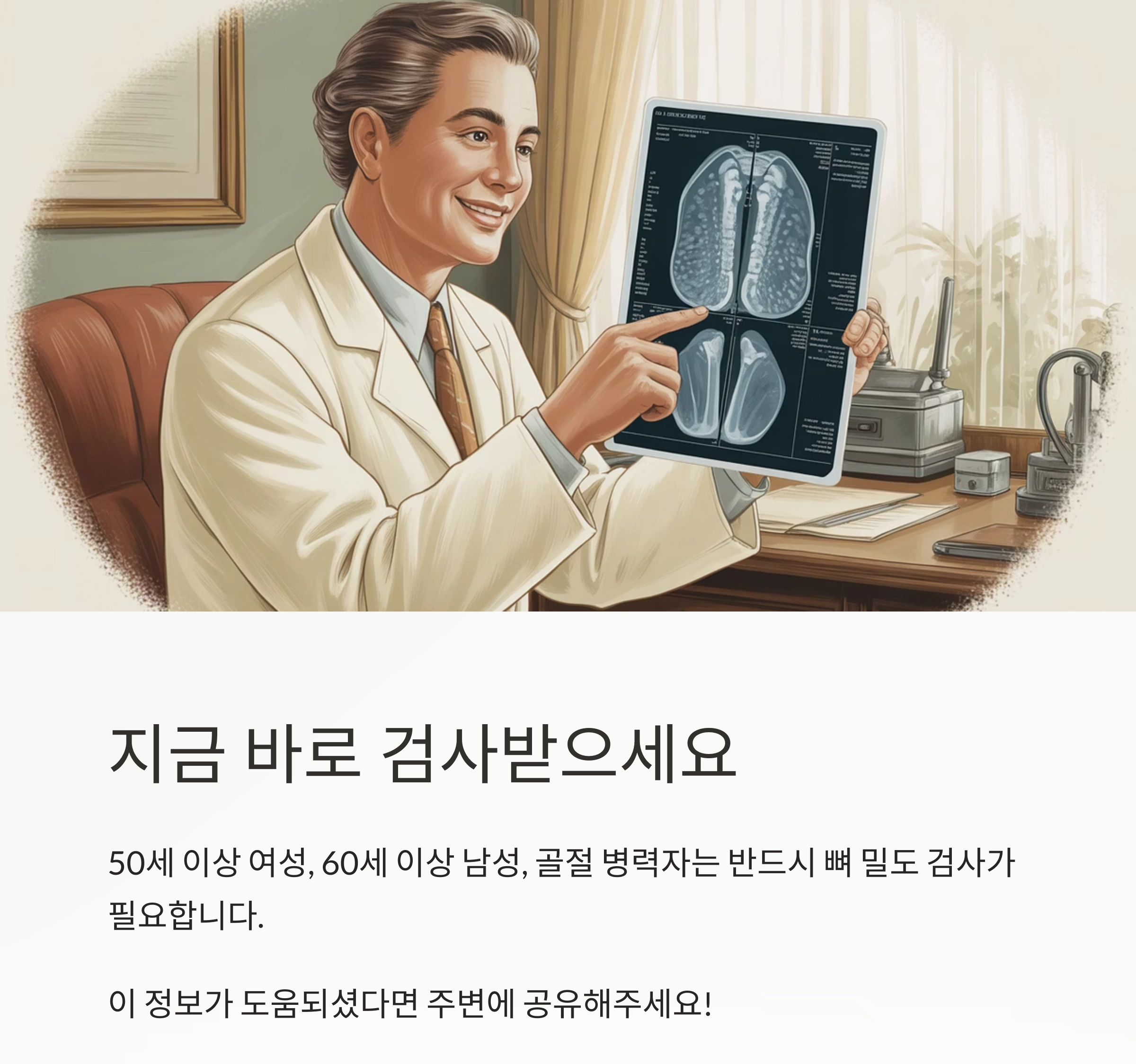 골다공증 초기 징후, 절대 무시하면 안 되는 이유
