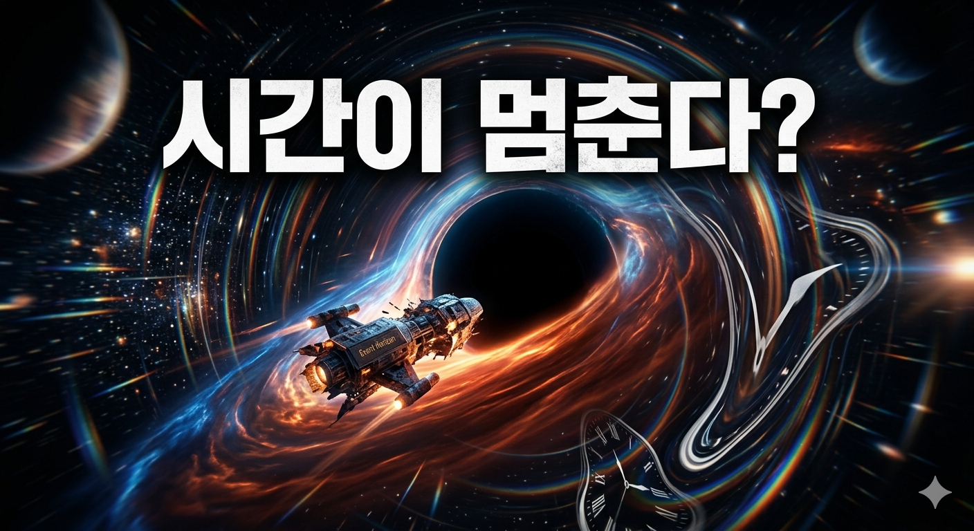 블랙홀에 들어가면 시간은 멈출까 과학의 실제 답
