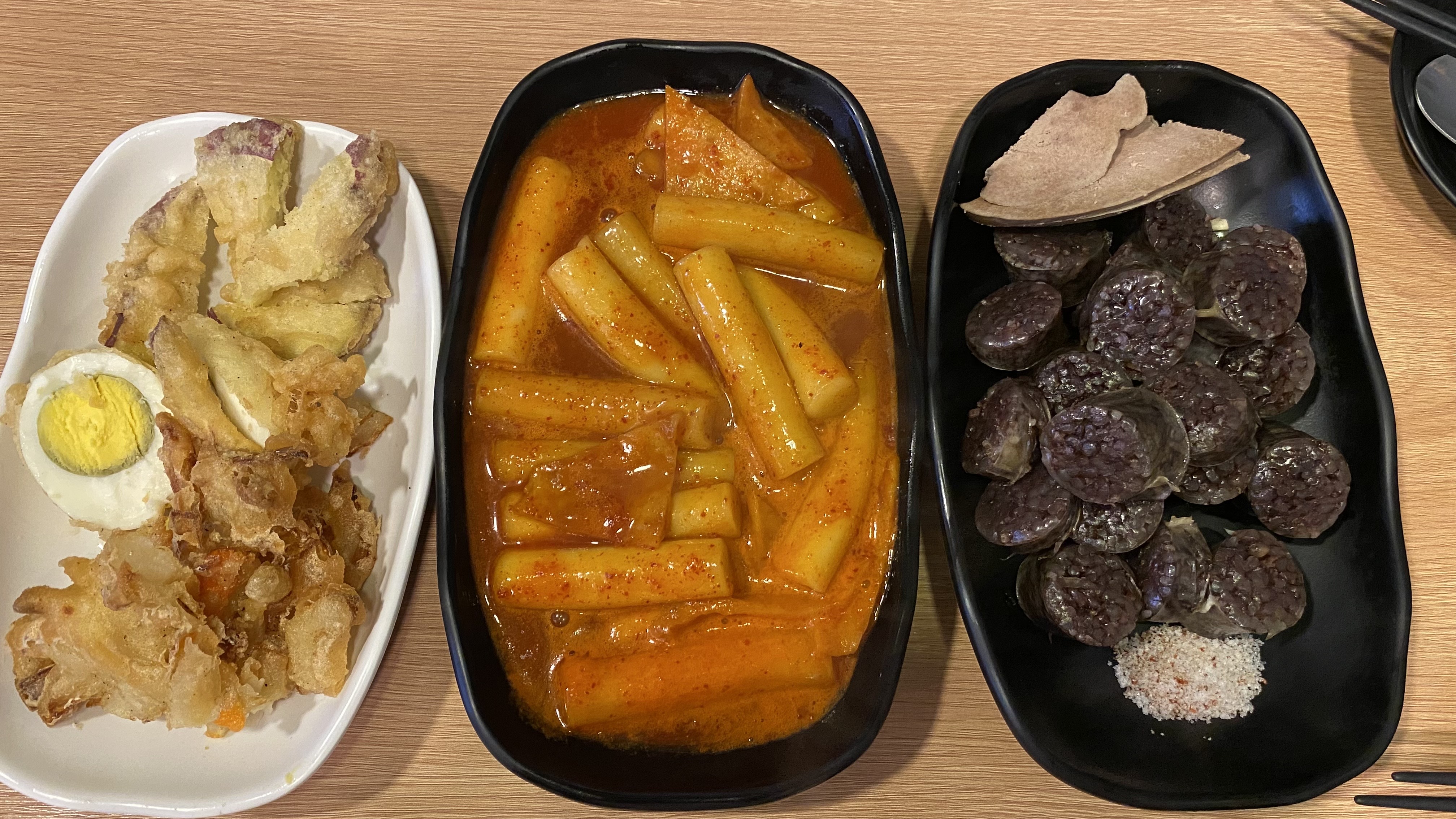 떡볶이 순대 튀김 사진