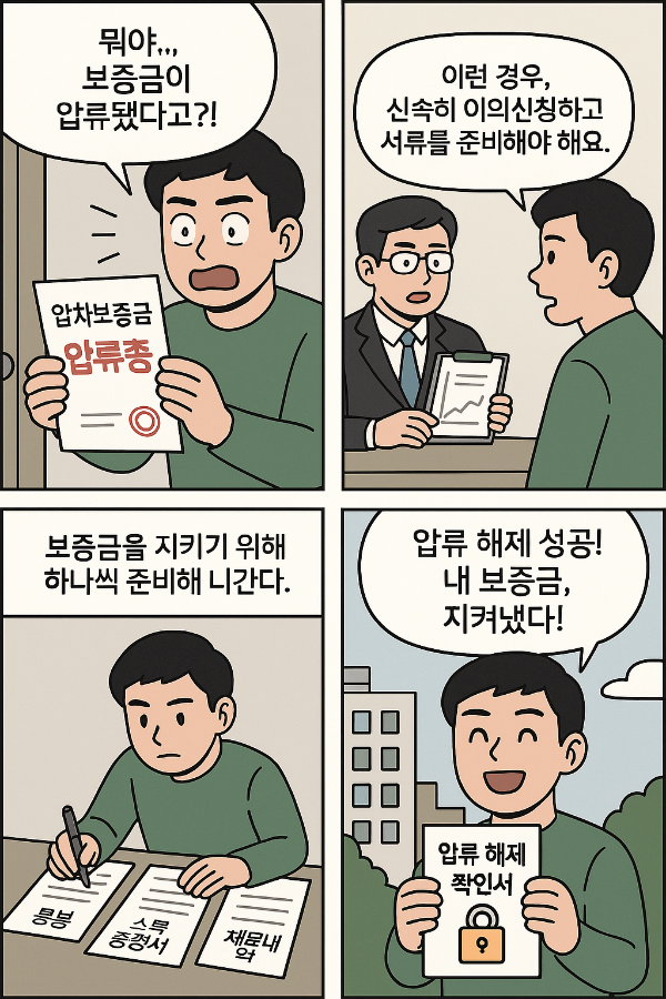 임차보증금 4컷만화
