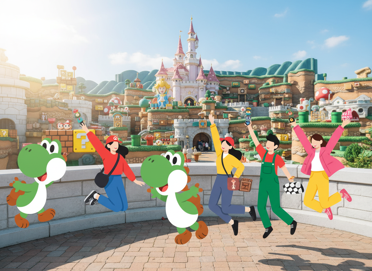 2026 오사카 유니버셜 스튜디오 닌텐도 월드 예약 확약권 정리권