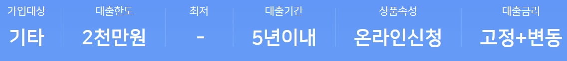 농협은행 NH사잇돌중금리 대출