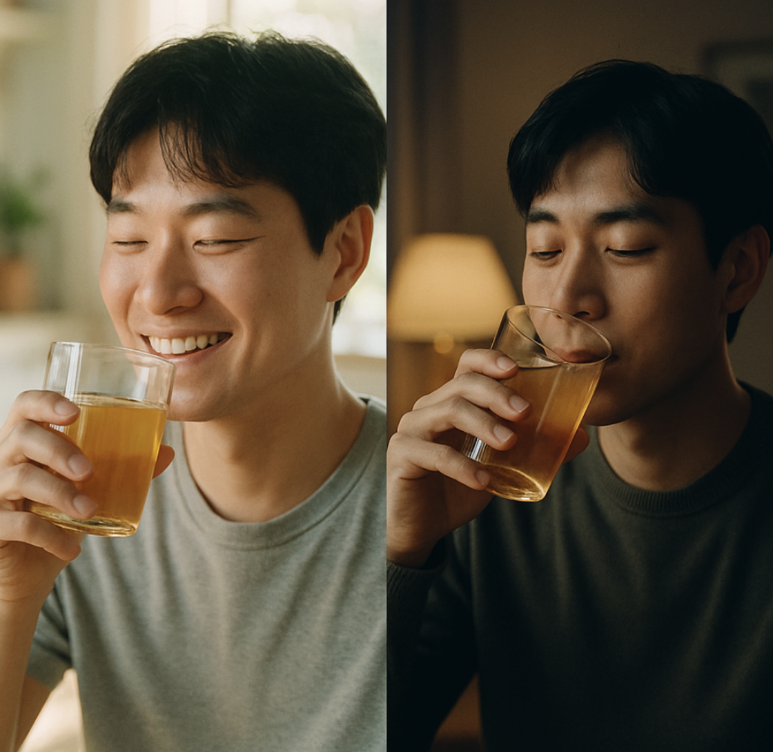 언제 마시는 것이 가장 좋을까?