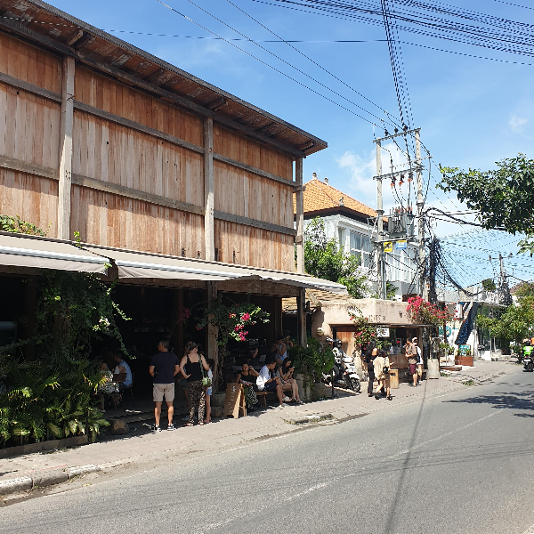 카페 기기수수(GigiSusu): 발리 짱구(Bali Canggu) 지역 카페 ①_기기수수 카페 전경
