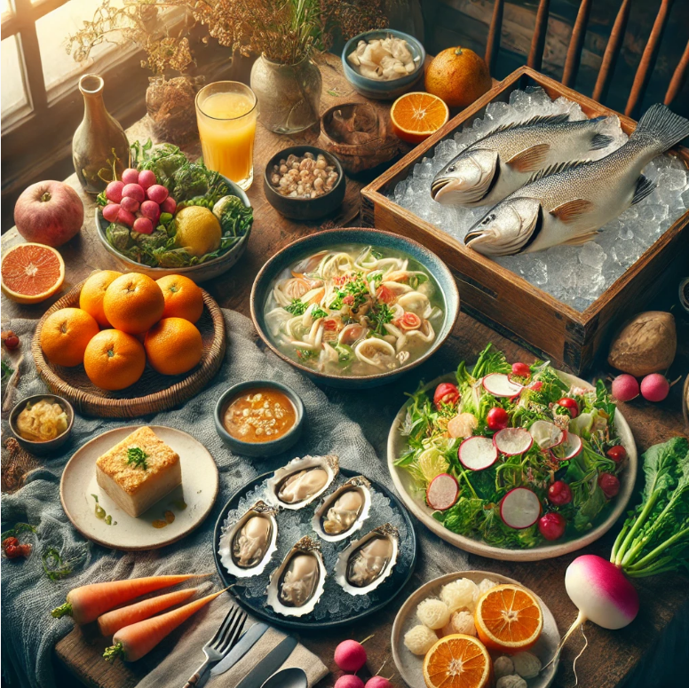 2월 제철음식 건강 식단 추천